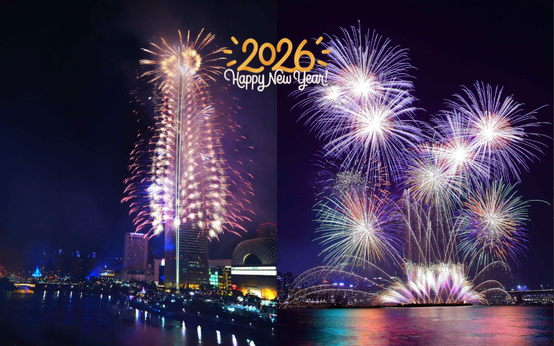 Silvester in Korea: Glockenläuten, Feuerwerk und Tteokguk