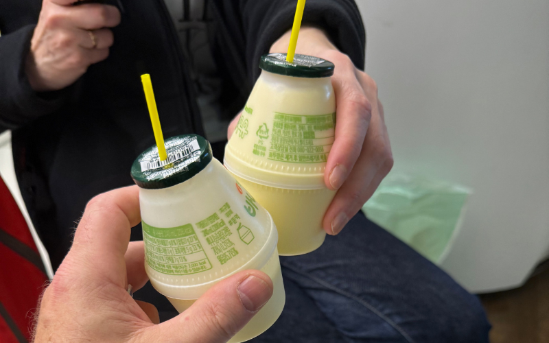 Koreanischer Kult-Genuss: die berühmte Bananenmilch