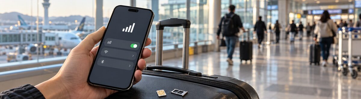 SIM-Karte, eSIM oder Pocket-WiFi für Korea