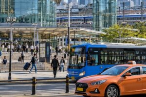 Transport in Korea: Flughafen-Transfer, U-Bahn, Bus, Zug und Taxi