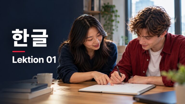 ① Koreanisch lernen – Hangul