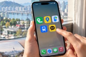 Sinnvolle Apps in Korea