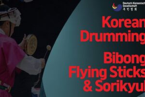 TIPP: Koreanische Trommelkunst am 11. Oktober in Frankfurt
